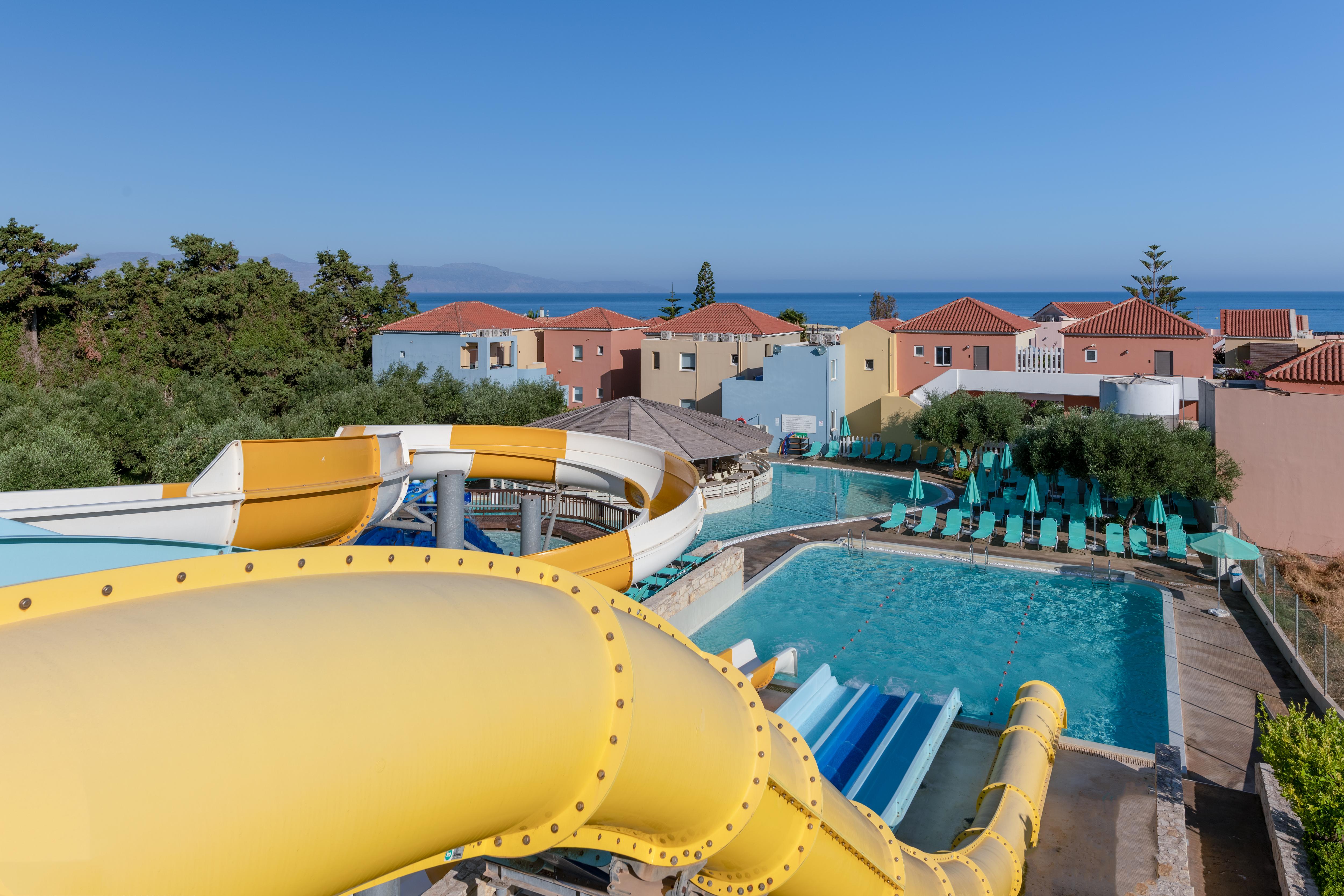 Iolida Village Water Park Hotel Agia Marina Esterno foto